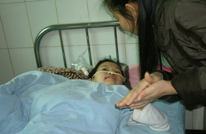 渠县农民郭辉呼请社会救救他的女儿