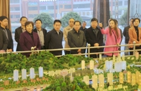 宣汉县党政考察团来渠考察经济社会发展情况