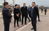 胥健带队来渠视察“达推方案”实施情况