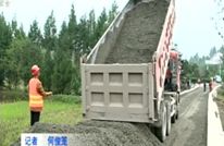 县乡道路升级改造 群众出行更加方便