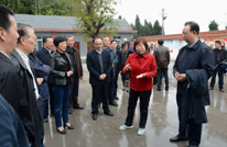 省老体协主席秦玉琴一行来渠调研