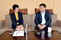 苟小莉会见正邦集团副总裁聂小洪一行