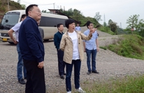 苟小莉率队调研重点项目建设