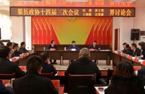 苟小莉参加政协民盟农工党工商联无党派届讨论