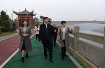 市纪委书记熊隆东来我县调研