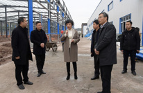 苟小莉督导工业园区在建企业和重点项目建设