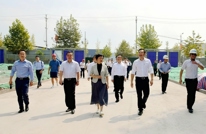 达州经开区党工委来渠考察暨开展革命传统教育活动