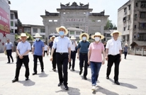 莫怀学来渠调研县级党校分类建设工作