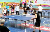 县第八届老年人运动会乒乓球比赛圆满收官