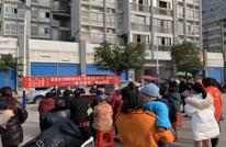 合力镇新园社区开展普法宣传活动