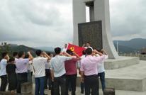 颂党恩 践初心 大义乡机关支部赴贵福镇红色渠县纪念馆参观学习