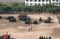 三汇中学高一新生开始军训