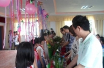 土溪一小举行2012级毕业班联欢会