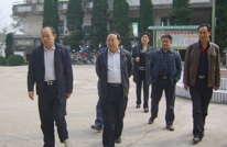 达州市教育局领导到平安乡中心学校检查指导工作