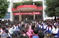 渠江三小举行“振兴教育，从我做起”学生演讲比赛活动