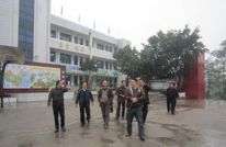 市教育局领导到宝城二校评估验收“示范学生食堂”