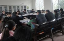 柏水乡中心学校学习贯彻“十八大”精神
