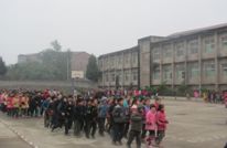 丰乐一小：启动阳光体育冬季长跑活动