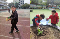 渠县第八学校开展植树节生态文明教育活动