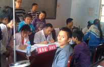 蔡和学校建立学生健康档案