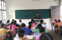 和乐学校灾后复课秩序井然