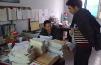 县教育局领导到望溪一小进行教学工作专项督导检查