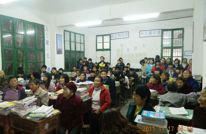 锡溪学校召开学生家长会