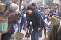 静边镇一小举行环境综合治理义务宣传活动