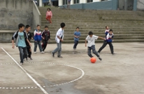 鲜渡一校：常抓体育训练 少年足球显风采