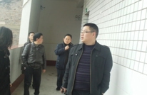 县教育局环治办到和乐学校督查环境综合治理工作