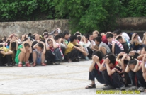 渠江三小 举行防灾减灾安全应急疏散演练