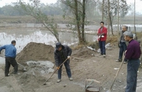 河东乡冬季农田水利基本建设掀高潮