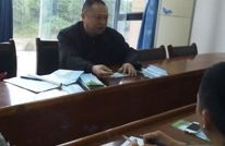 渠县社保局到天星镇宣讲农保向社保转移的相关政策