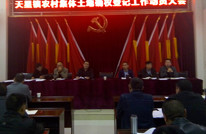 天星镇召开农村集体土地确权动员大会