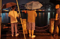 天星街道抗洪抢险进行时