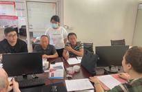 国调队到天星街道开展2021年住户调查基础工作和数据质量检查