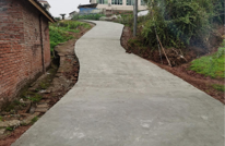 渠北镇开展整治“群众最不满意的10件事”活动——修建幸福路 提升群众满意度