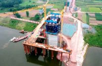 渠县渠江特大桥：全面进入主塔主梁施工阶段