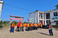 渠北镇组织开展防汛抗旱应急演练