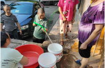 渠县李馥镇总工会“夏日送清凉”确保群众生活用水