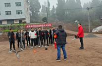 渠北镇组织开展森林防火应急演练