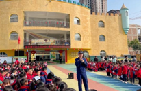 以“演”筑防，安全“童”行渠县第七幼儿园开展消防安全演练活动