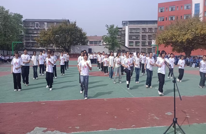 渠县土溪镇初级中学成功举办“活力青春·健康同行”健身操比赛