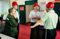 市生态环境局赴渠县督导生态环境保护工作