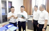 欧阳健承赴渠县调研