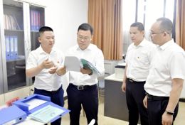 欧阳健承赴渠县调研