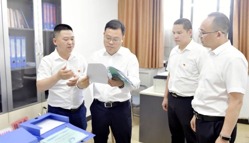 欧阳健承赴渠县调研