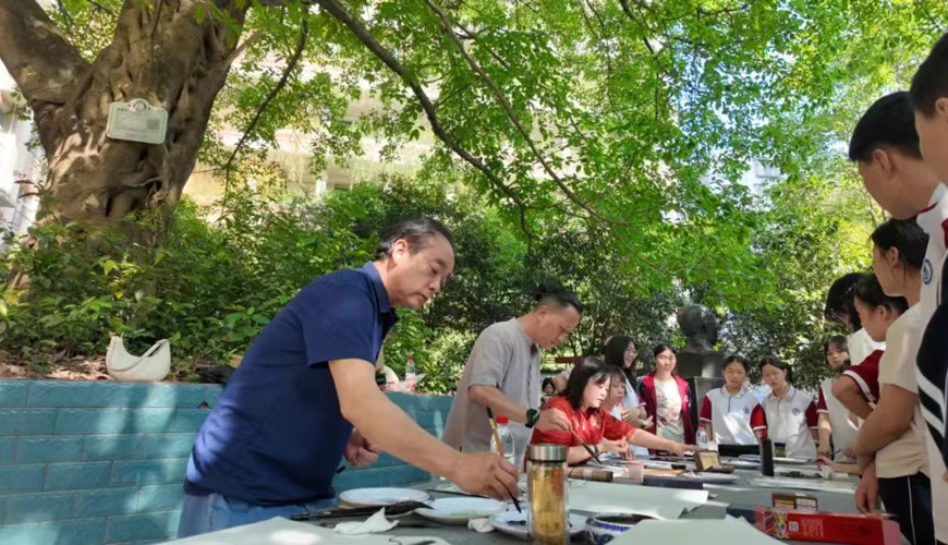 墨香润童心 丹青绘传承——渠县举办第四届青少年书画传习大会初赛
