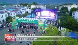 渠县全国夏季“村晚” 乡音唱醉田园夜