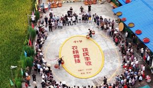 《共产党员网》关注渠县宝城镇：放下锄头是健将 “全民健身”好风光